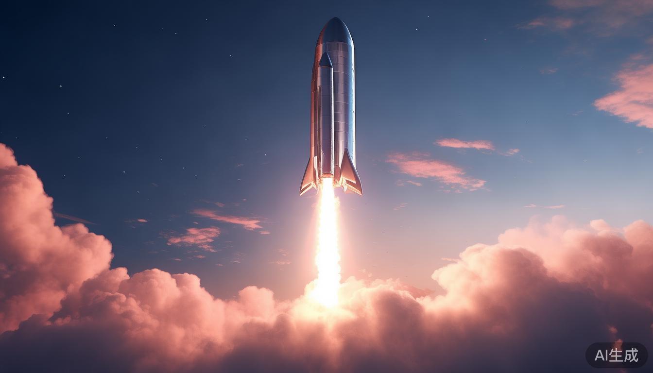 SpaceX星舰首次发射入轨